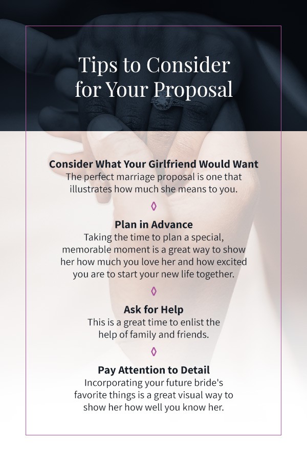 tips to consider for a wedding proposal